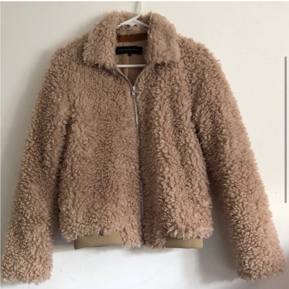 Endless Rose Sherpa Zip Up Jacket - Picture 7 of 8